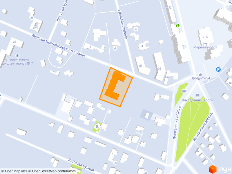 Пространство на 9-й Фонтана