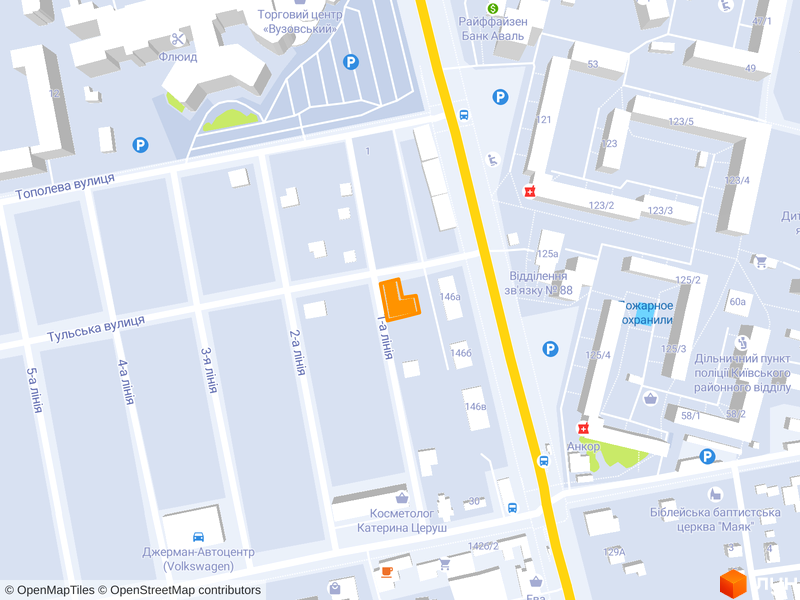 вул. Академіка Вернадського (Тульська), 21а