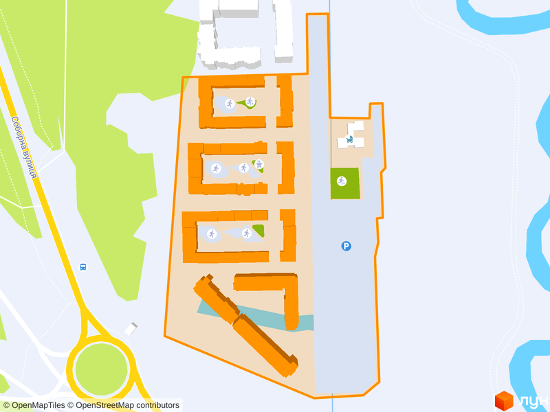 ЖК Молодість генплан