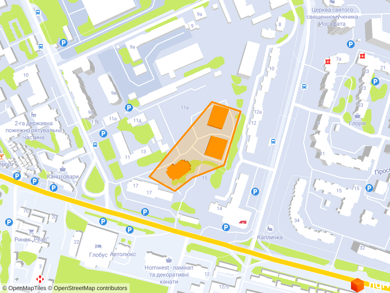 вул. Тролейбусна, 15а, 15б, 15в