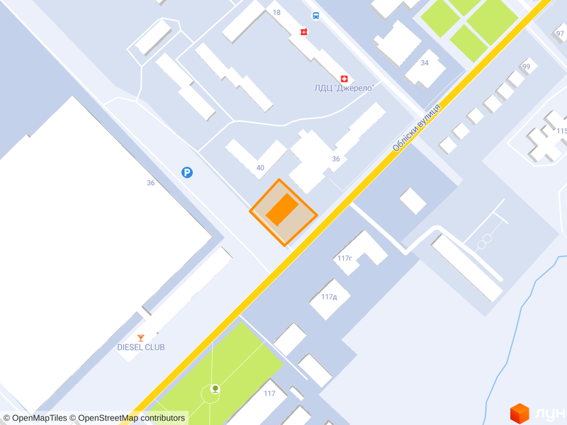 вул. Обліски, 40а