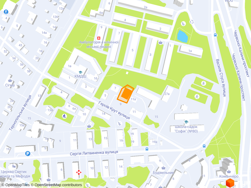 вул. Героїв Крут, 9а