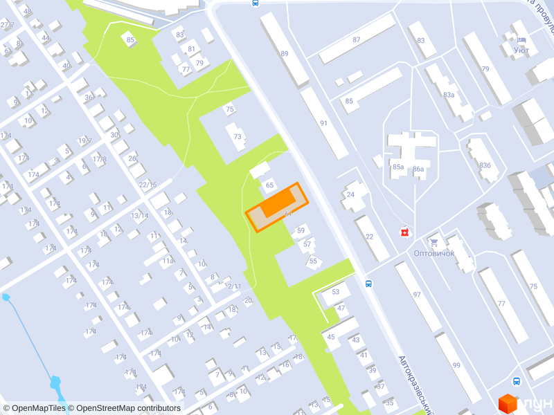 Клубний будинок на Автокразівському бульварі