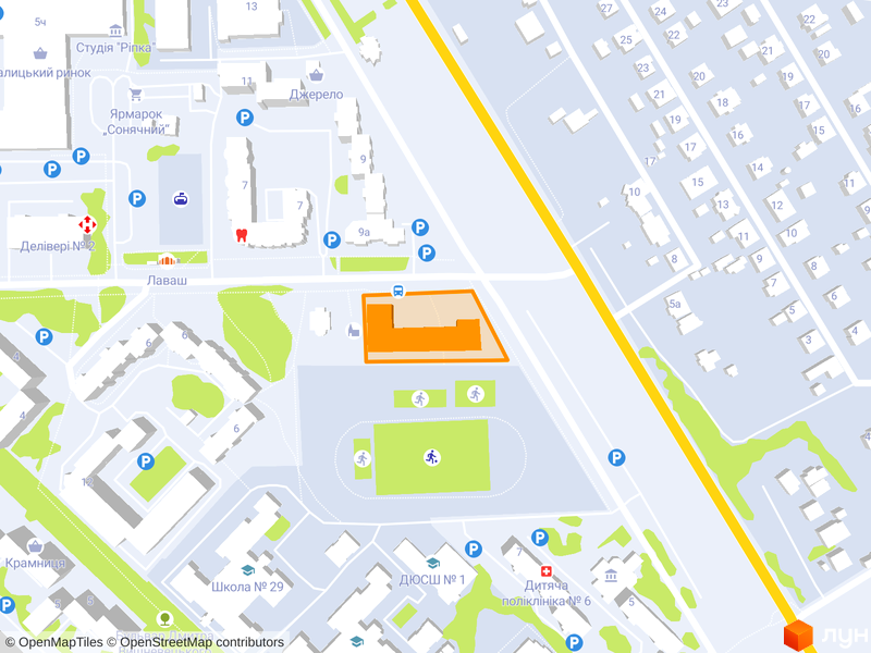 вул. Леся Курбаса