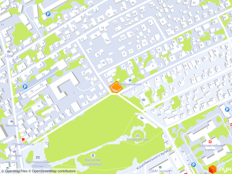 вул. Коцюбинського, 36