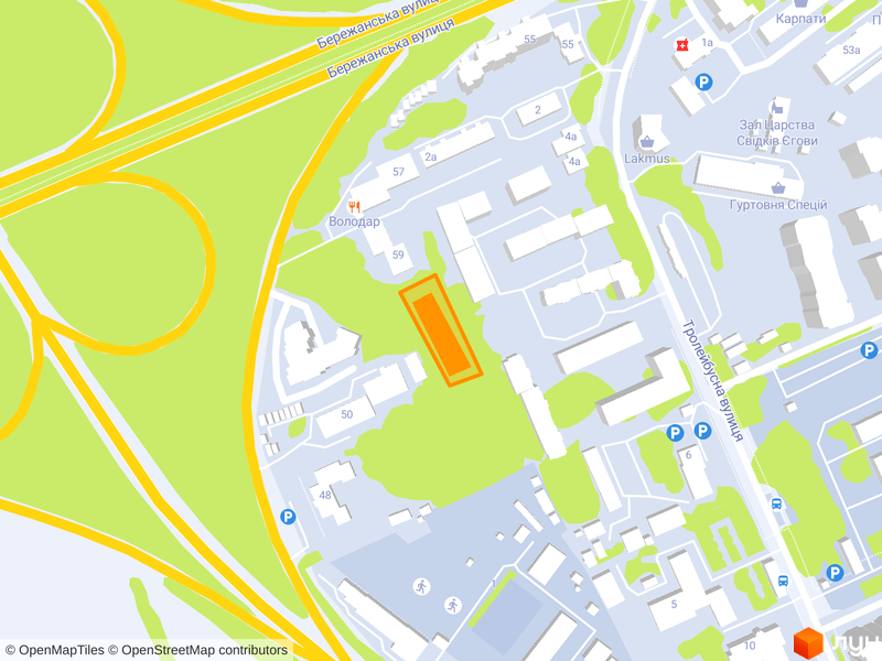 вул. Бережанська