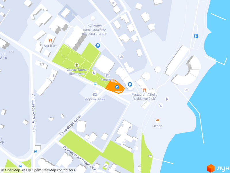 Апарт-комплекс Breeze Marine генплан