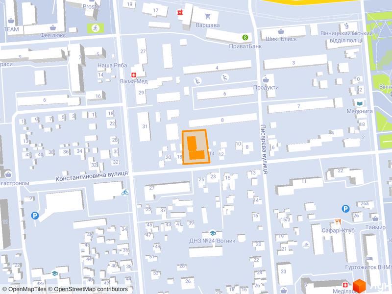 вул. Константиновича, 16