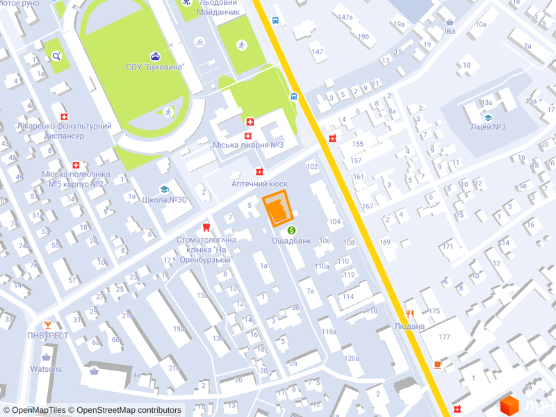 вул. Щербанюка, 3а, 3в