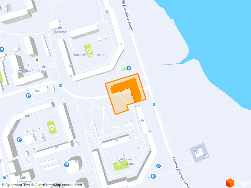 ЖК Перлина Дніпра генплан