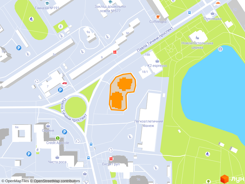 вул. Тичини, 18б