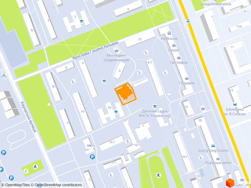 вул. Гашека, 8а