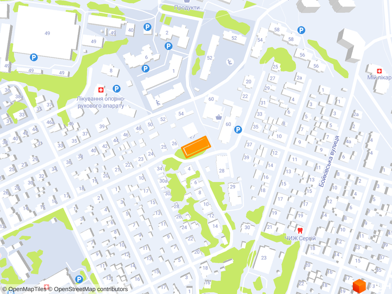 вул. Квітки Цісик, 54а