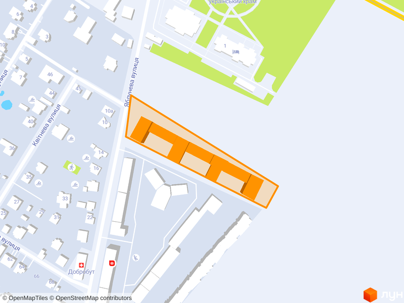 ЖК Щасливий Grand генплан