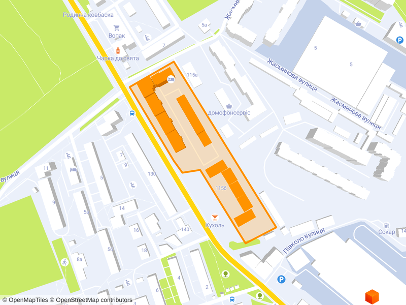 ЖК INFINITY PARK генплан