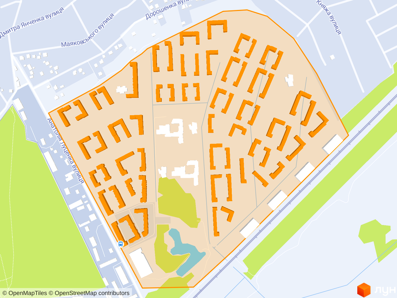 ЖК Scandia генплан