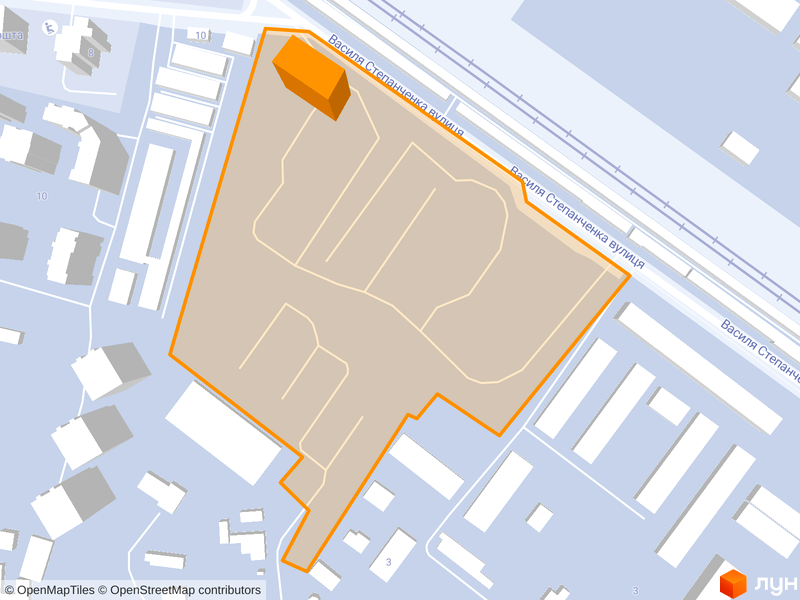 вул. Василя Степанченка, 5, бульв. Академіка Вернадського, 36в