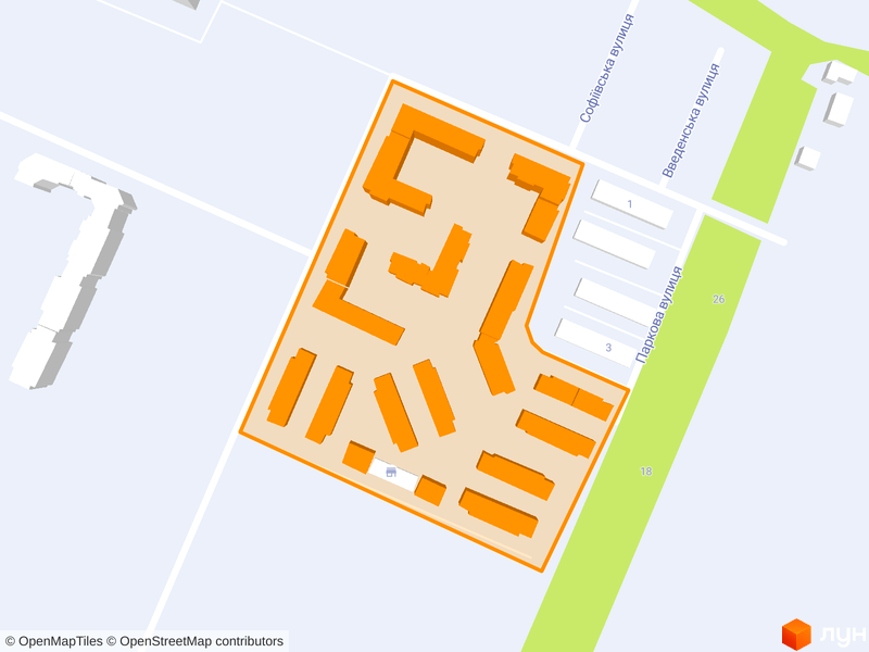 ЖК Dobre Misto генплан