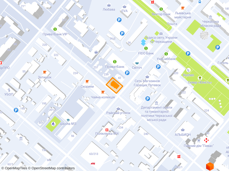 вул. Байди Вишневецького, 46, вул. Гоголя, 241