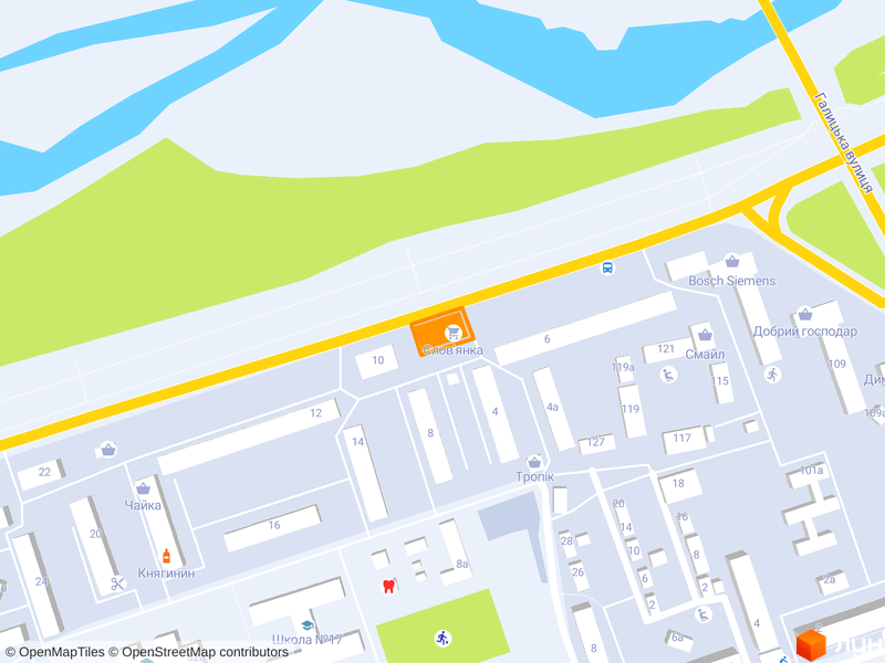 ул. Набережна им. Стефаника