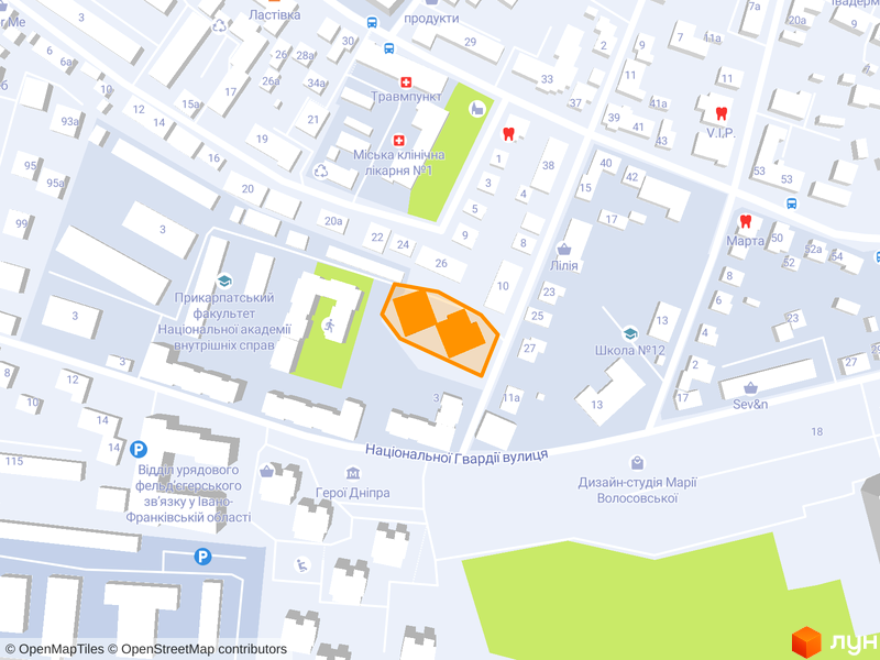 вул. Національної Гвардії, 3а