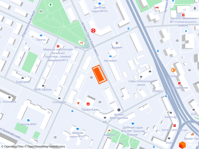вул. Сергія Берегового, 5