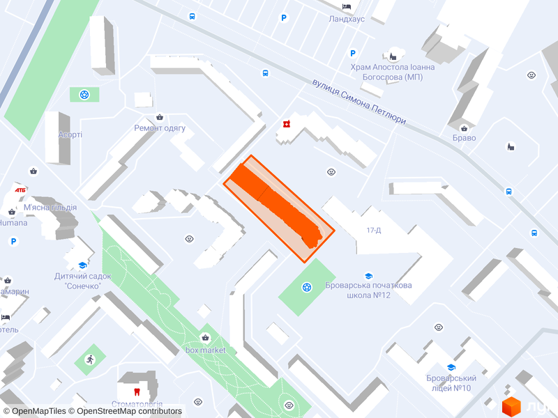 вул. Симона Петлюри, 21б