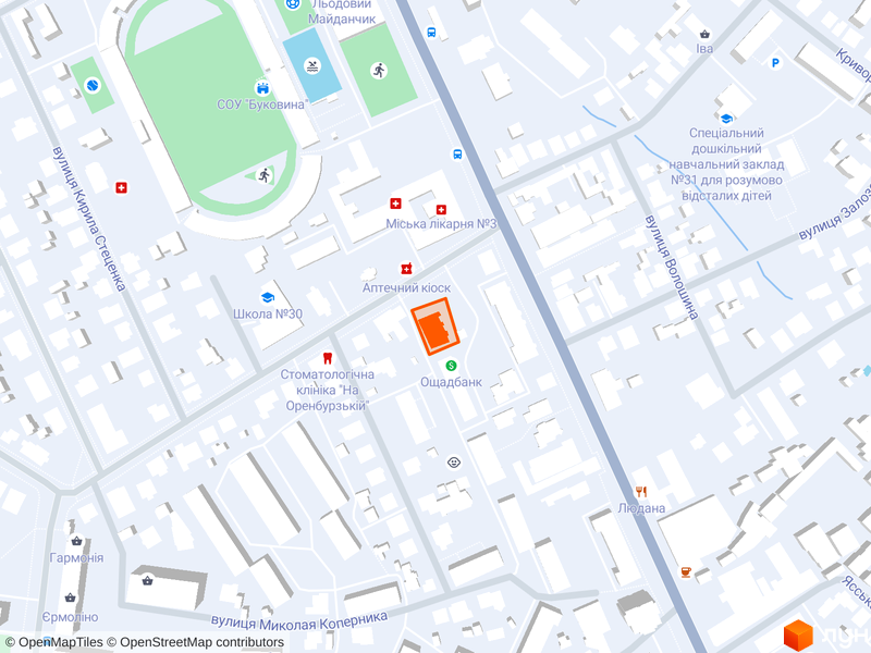 вул. Щербанюка, 3а, 3в
