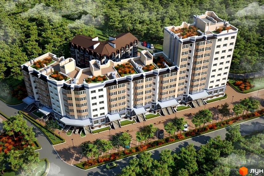 Зовнішній вигляд житлового комплексу 