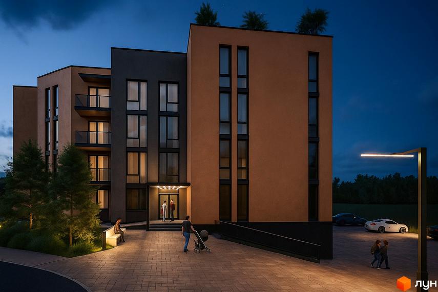 Зовнішній вигляд житлового комплексу 