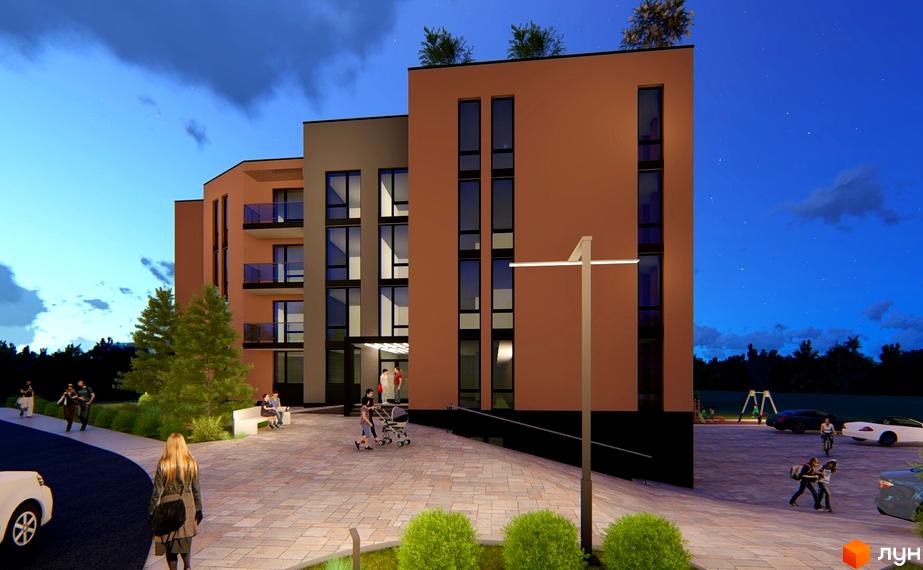 Зовнішній вигляд житлового комплексу 