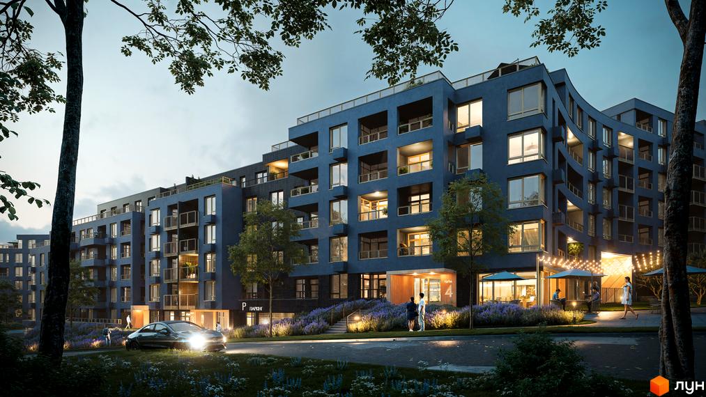 Зовнішній вигляд житлового комплексу 