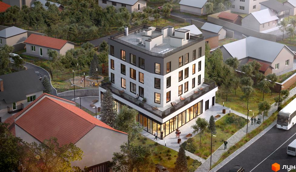 Зовнішній вигляд житлового комплексу 