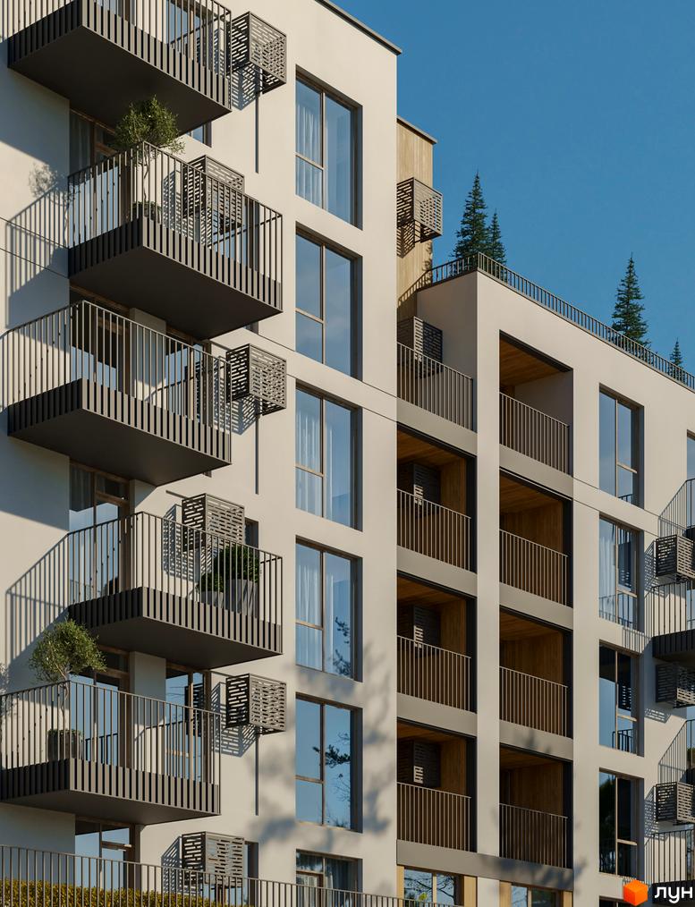 Зовнішній вигляд житлового комплексу 