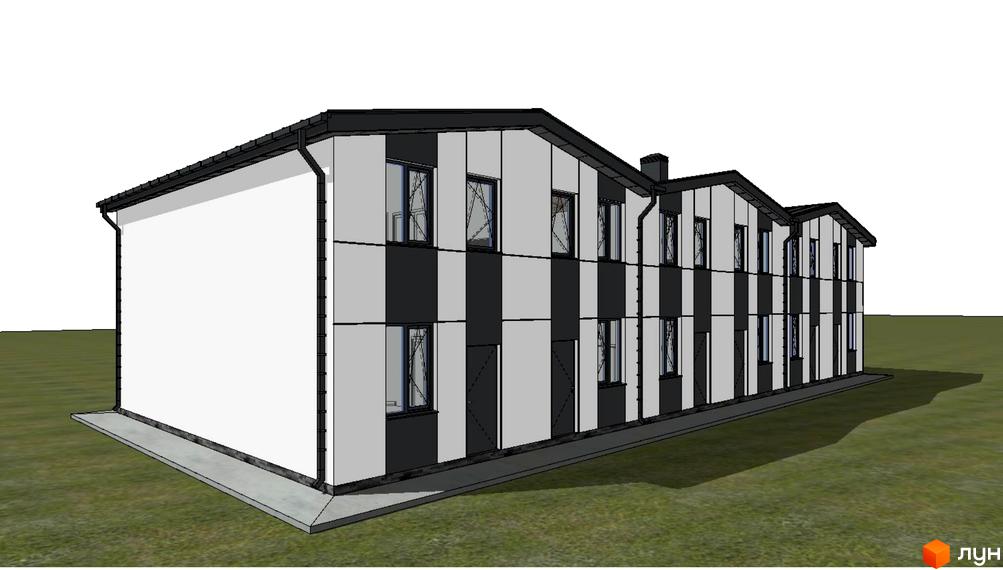 Зовнішній вигляд новобудови 