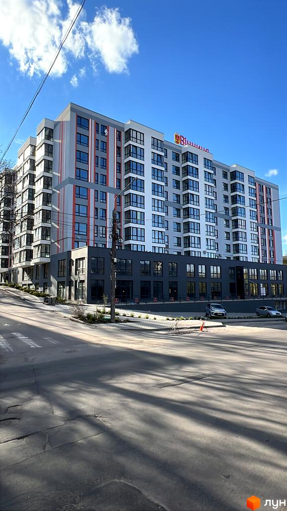 Зовнішній вигляд новобудови 