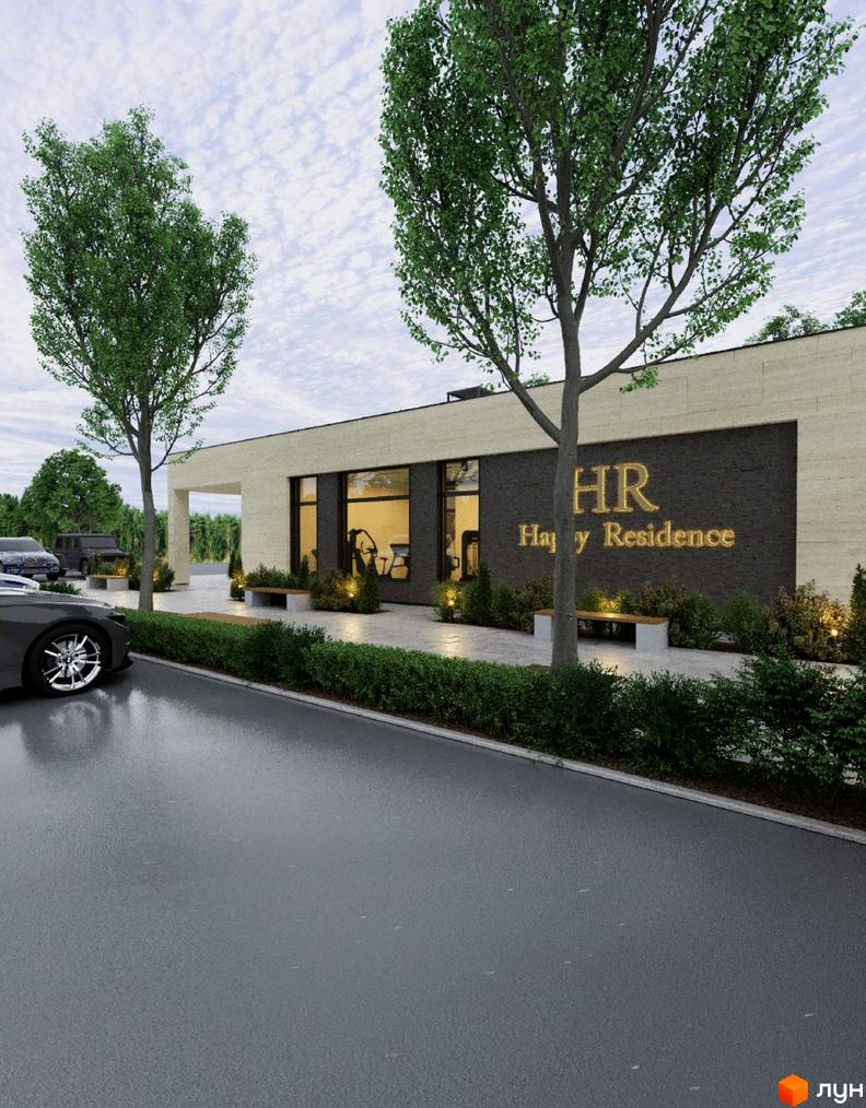 Зовнішній вигляд новобудови 