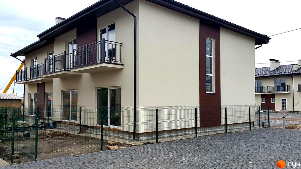 Зовнішній вигляд таунхаусів 