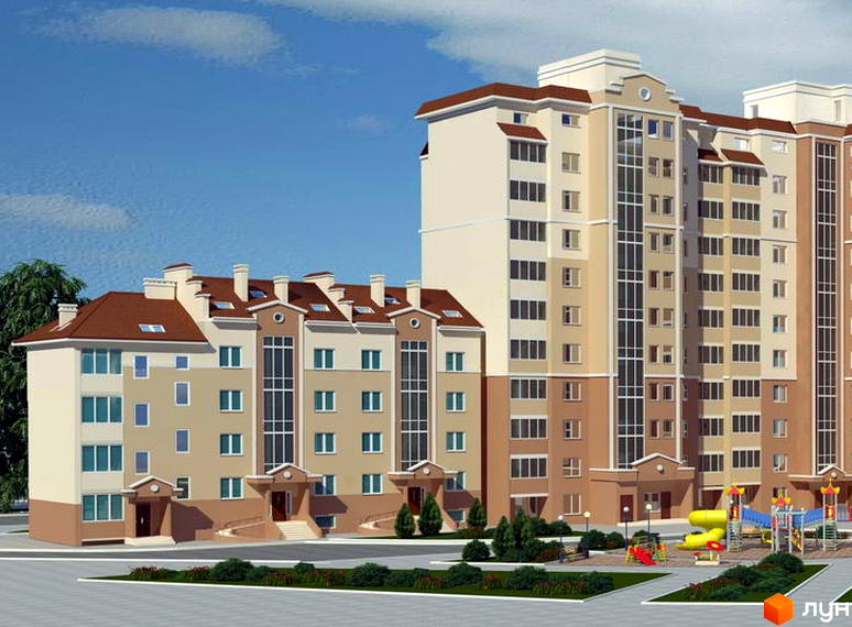 Новобудова ЖК Solaris – це сучасний житловий комплекс з багатоповерховими будинками та зеленою прибудинковою територією, дитячим майданчиком та місцями для відпочинку.