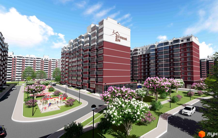 Зовнішній вигляд житлового комплексу 