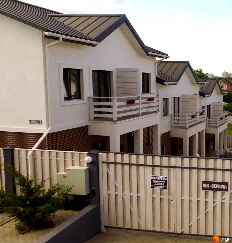 Зовнішній вигляд таунхаусів 