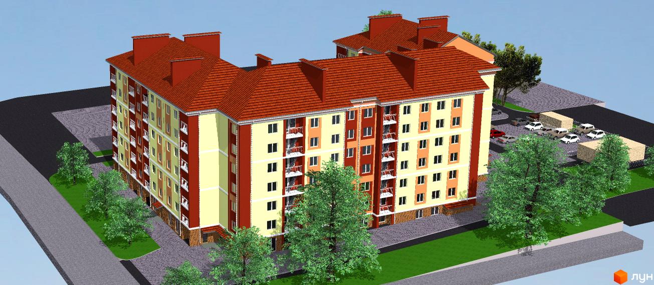 Зовнішній вигляд житлового комплексу 