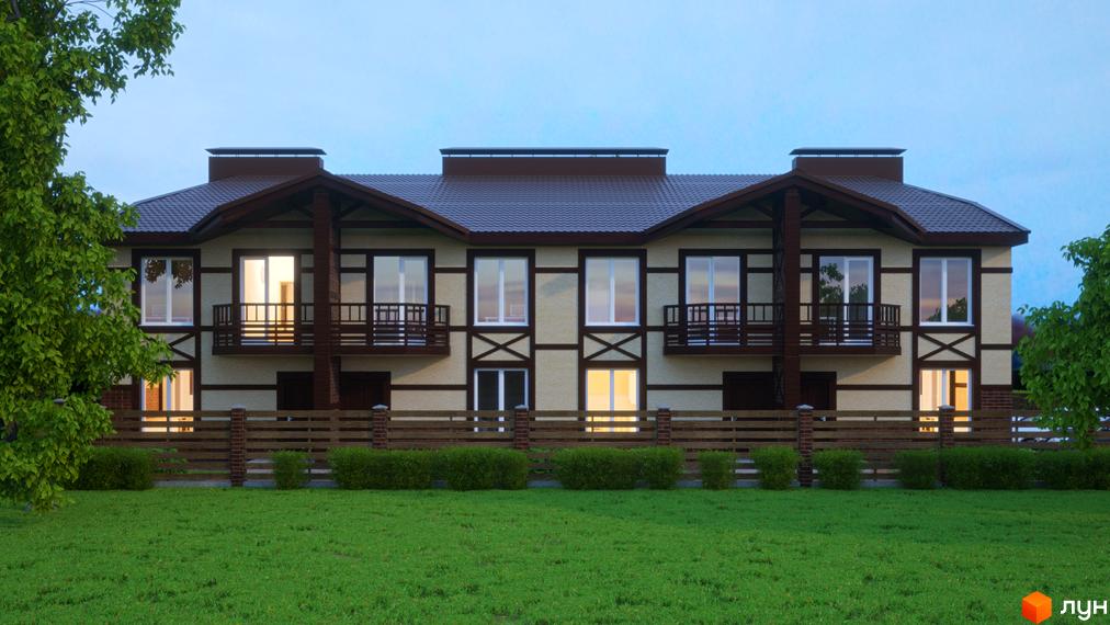 Зовнішній вигляд таунхаусів 