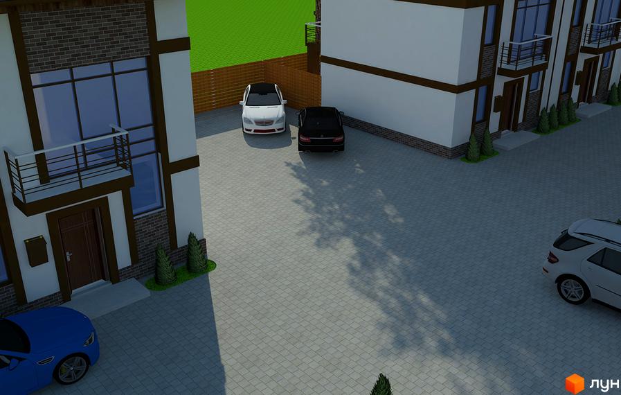 Зовнішній вигляд таунхаусів 