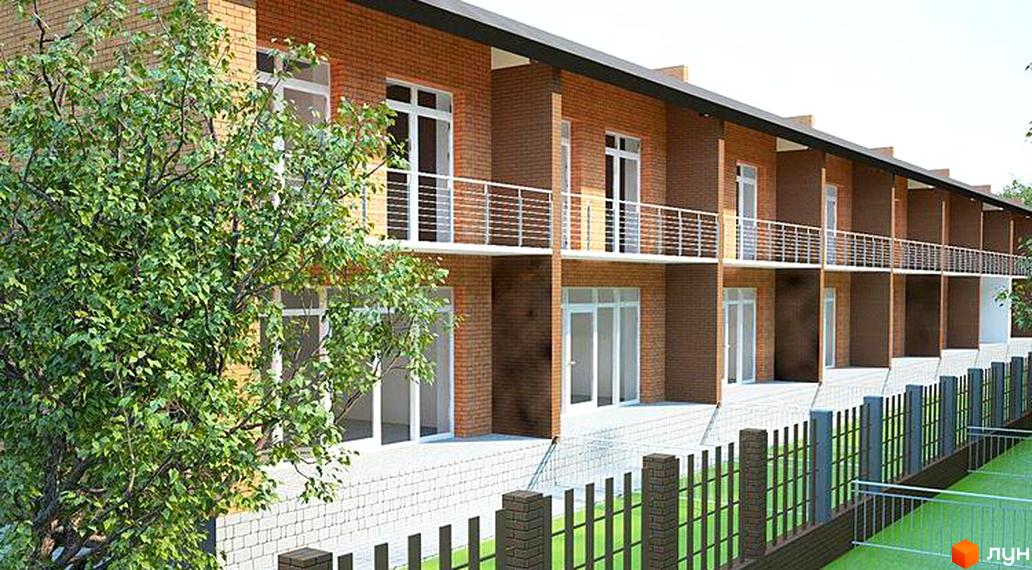 Зовнішній вигляд таунхаусів