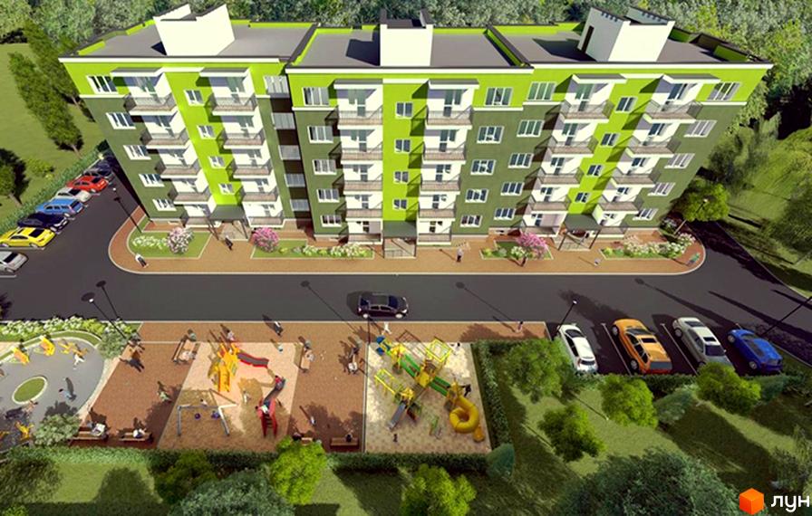 Зовнішній вигляд клубного будинку