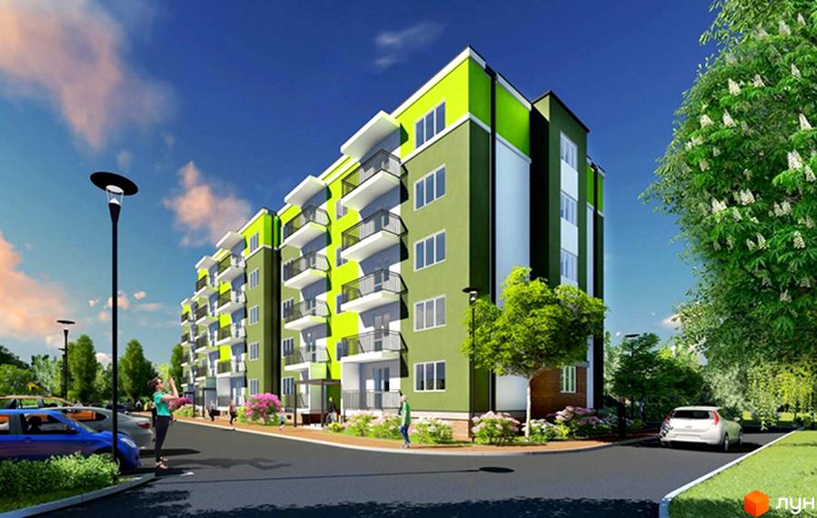 Зовнішній вигляд клубного будинку