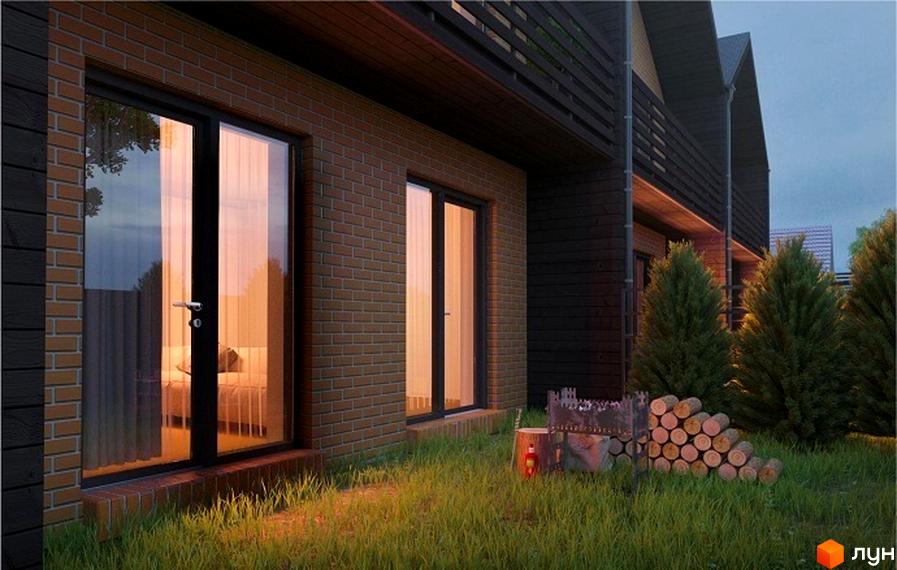 Зовнішній вигляд таунхаусів 