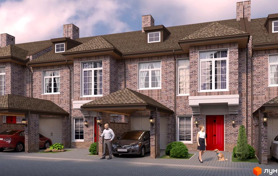 Зовнішній вигляд таунхаусів