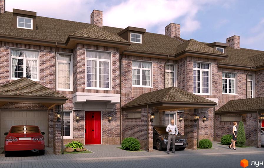 Зовнішній вигляд таунхаусів